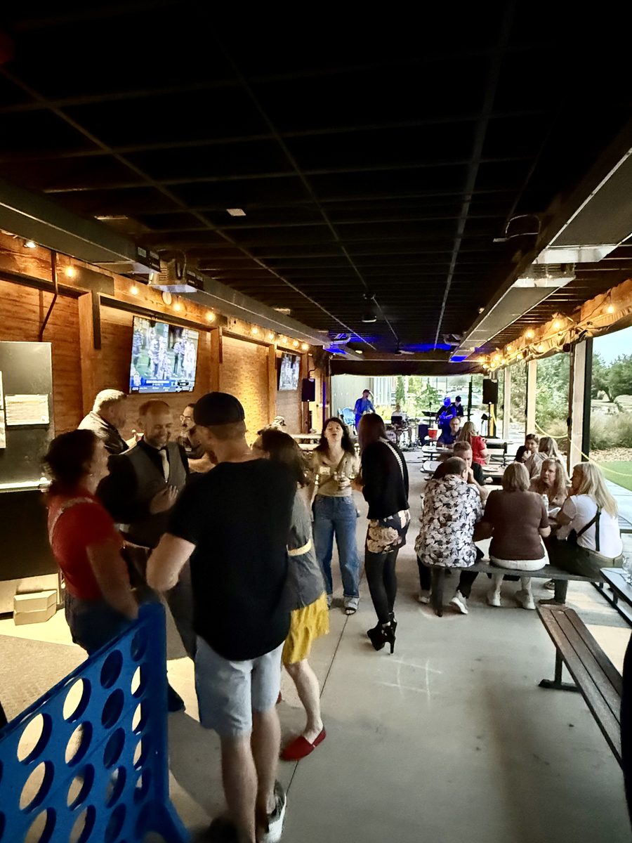 Evening crowd at the 2025 CREID Self Storage Mixer