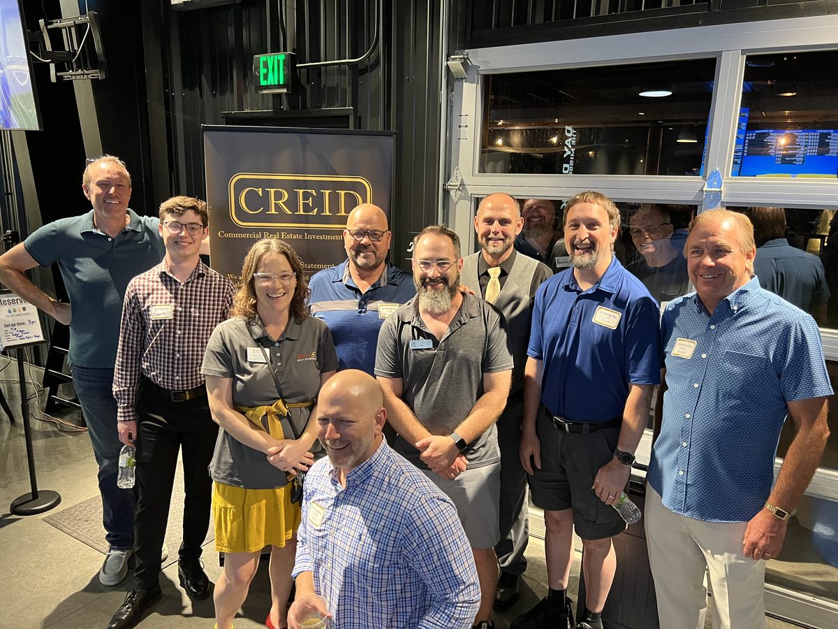 CREID group photo at the 2025 Self Storage Mixer